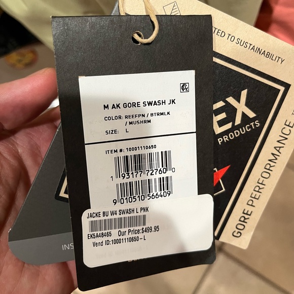 Burton AK Swash GORE-TEX 2L jacket men's large - Picture 3 of 3